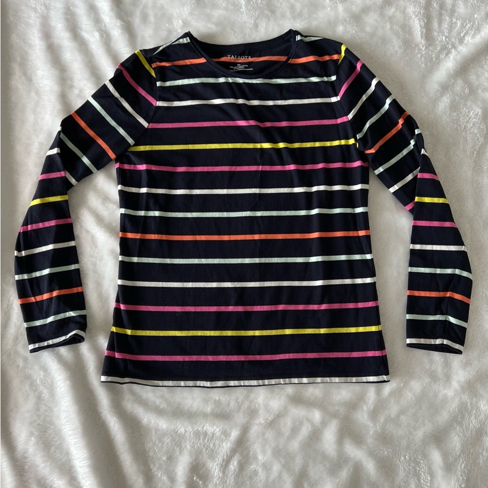 Talbots striped shirt